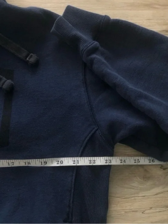 Under Armour Project Rock Dark Blue Hoodie - Picture 9 of 9